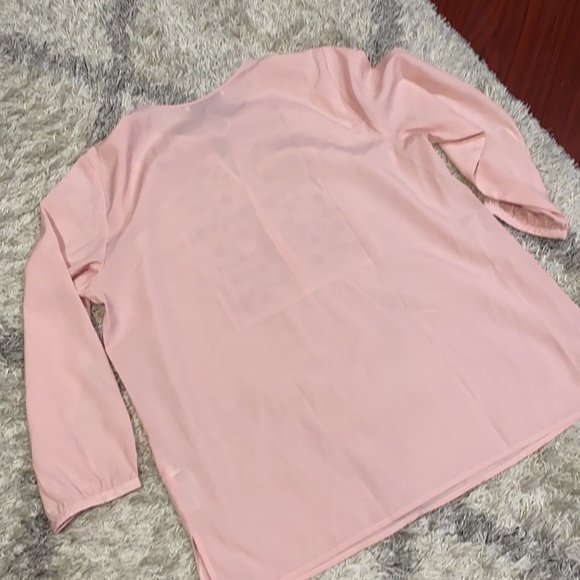 Signature collection pink embroidered blouse sz XL - Picture 7 of 7
